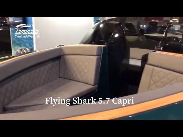 VTS Flying Shark 5.7 Capri Caminada Werft, kleiner Bowrider mit grosser Liegefläche