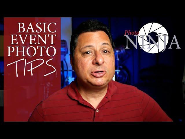 Basic Event Photography Tips for Beginners