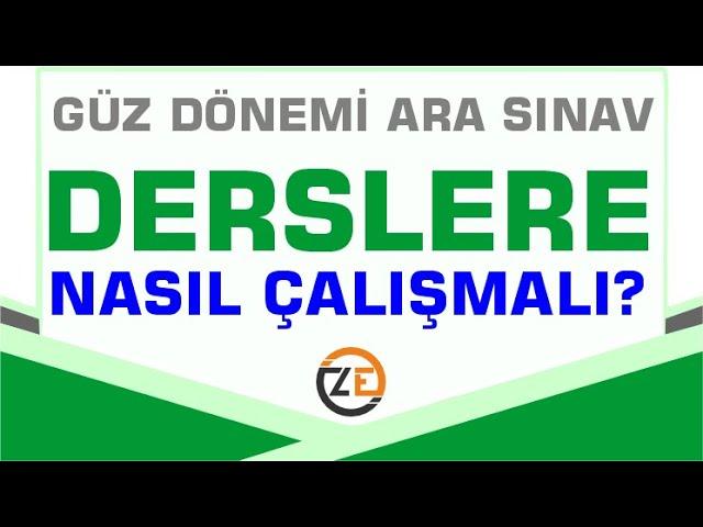 AÖF Dersler Nasıl Çalışmalı?   Ekampüs İpuçları - Canlı Dersler Başlıyor