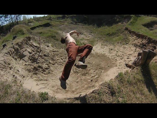 One day wallflip training