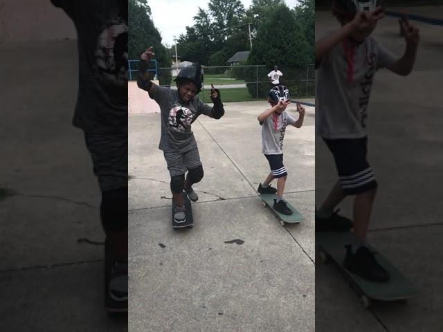 slo-mo on the skateboard