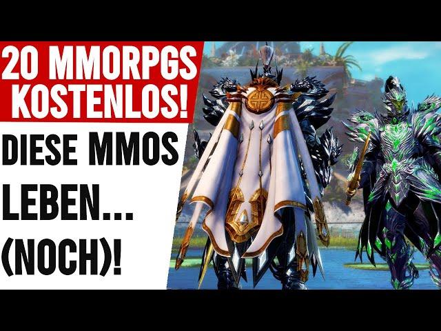 20 KOSTENLOSE MMORPGs - WAS wird (noch) GESPIELT?