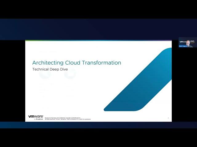 VMware Cloud on AWS - Real Life Workload Migrations Webinar Recording March 2024