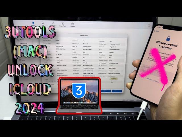 3uTools Unlocker - iPhone Unlock iCloud With 3uTools On MacBook 2024