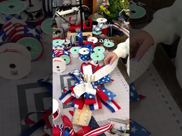 Patriotic Bow Ems Bow & Go Tutorial