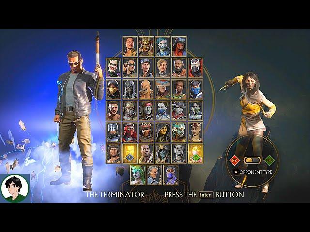 Mortal Kombat 11 - Different Select Screen Style (Camera Mod)