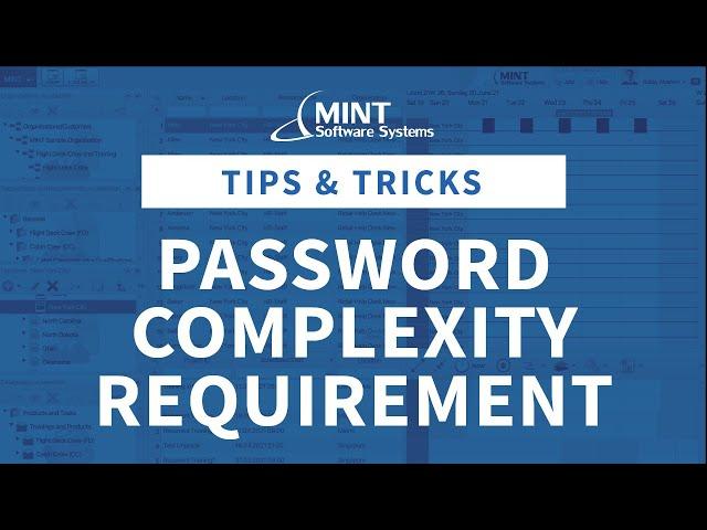 Password Complexity Requirement