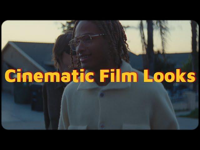 easy cinematic film looks in davinci resolve