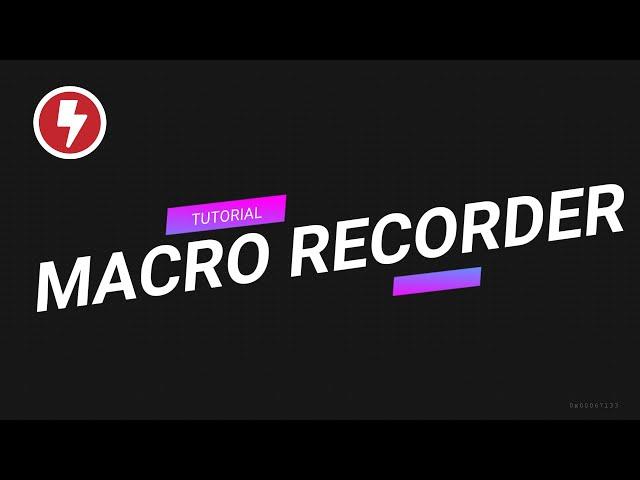 How to record & playback mouse movements and clicks | MACRO RECORDER TUTORIAL