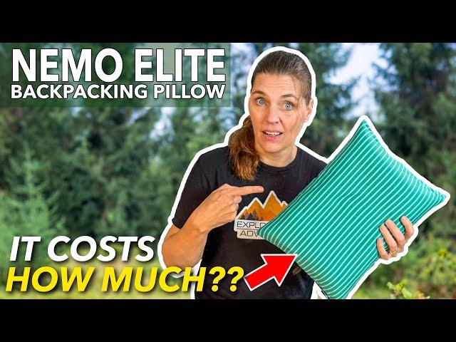 LIGHT on WEIGHT, HEAVY on PRICE! Nemo Fillo ELITE Backpacking Pillow Review