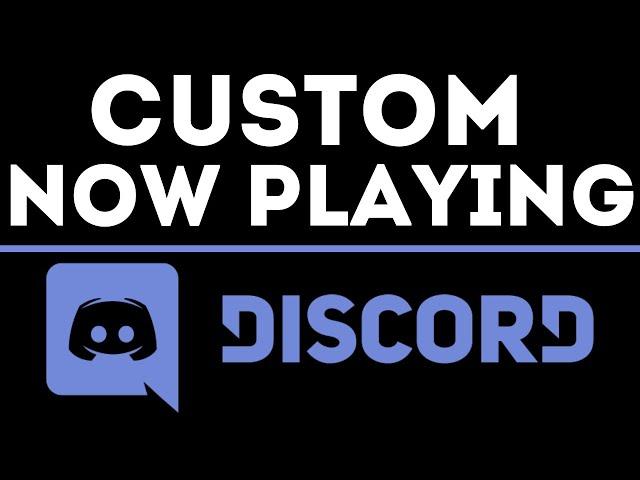 How To Change 'Now Playing' on Discord - Set Custom Game / Playing Text in Discord