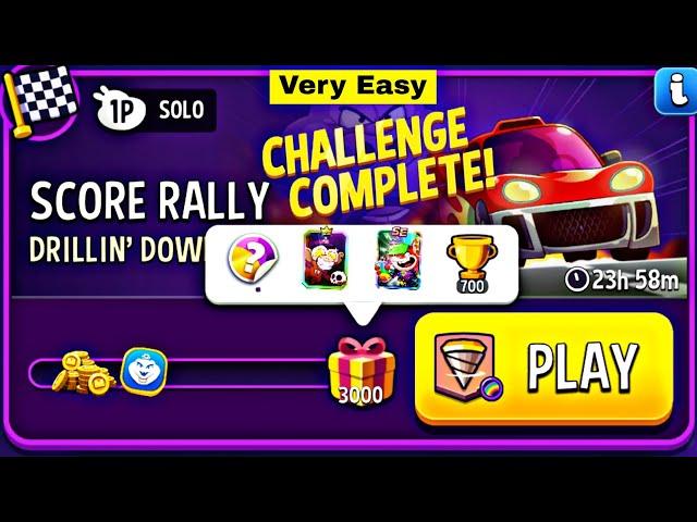 Drillin down rainbow solo challenge | match masters | solo challenge drillin down score rally