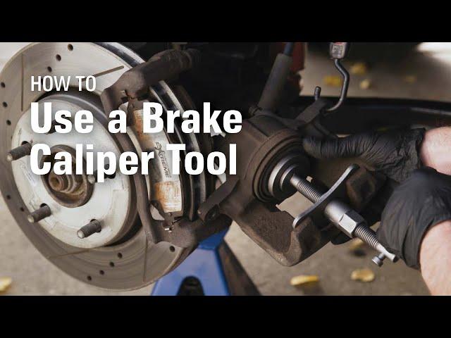 How to Use a Brake Caliper Tool