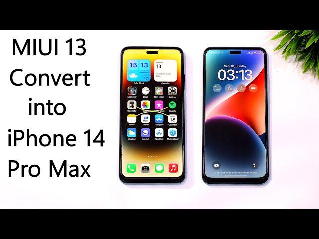 Install iOS 16 On Android | MIUI 13 Convert To Apple iOS 16 iPhone 14 Pro Max | Complete Setup