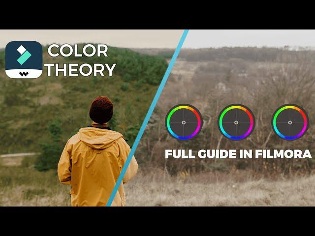 Color Grading Complete Guide in Filmora 12 | Theory with Perfect Examples!