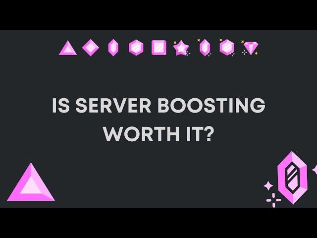 Is server boosting worth it?