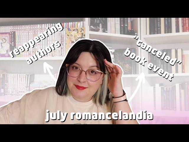 two authors behaving badly, AI continues to be a problem and more | July Romancelandia