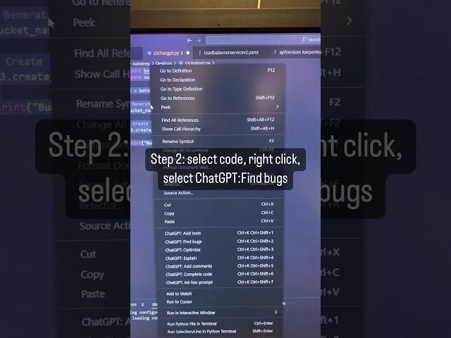 fix bug with chat gpt vscode