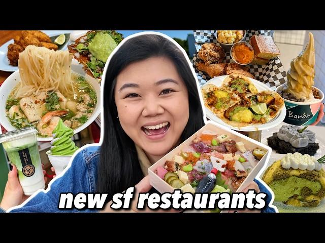 Trying NEW BAY AREA EATS! San Francisco Food Tour 2024 (sushi boxes, tacos, fried chicken + more )