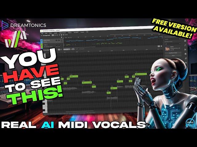 AI Vocal Synth  Synthesizer V Studio Pro - MIDI to Vocals