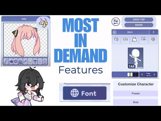 Most demanded features of Gacha life 2