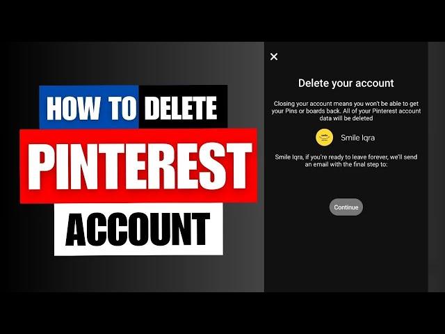 How To Delete Pinterest Account | Delete Business Account | Permanent Delete | 2023