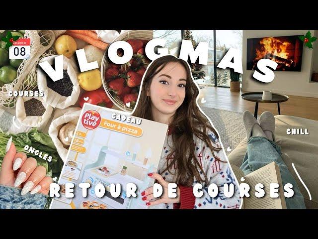 VLOGMAS #8: BACK FROM SHOPPING + NAILS ️