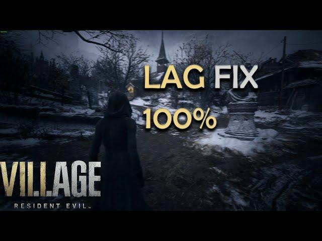 Resident Evil Village Lag Fix | FPS Boost | Low End Pc | Audio Sync | Game Freeze