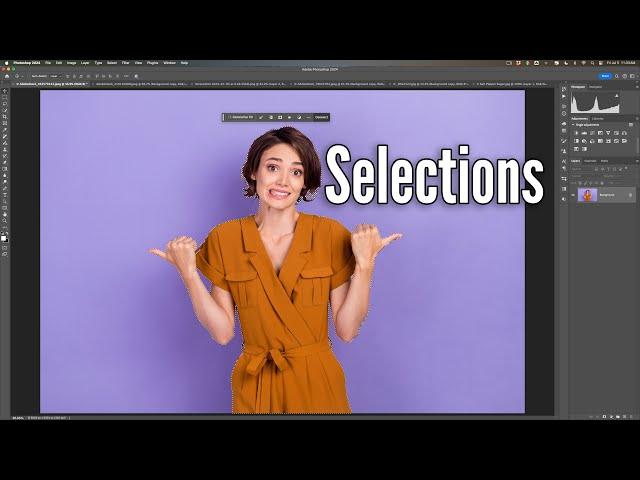 An Essential Photoshop Skill – SELECTIONS