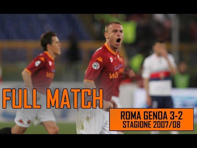 Roma Genoa 3-2 | Full Match Stagione 2007/08