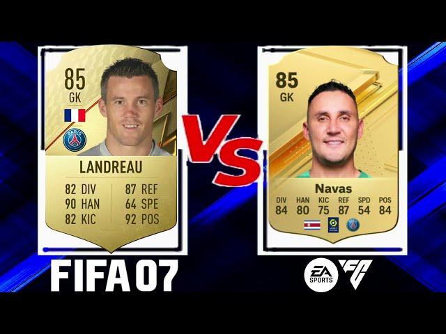 Ligue 1's Top Players  FIFA 07 vs EAFC 24