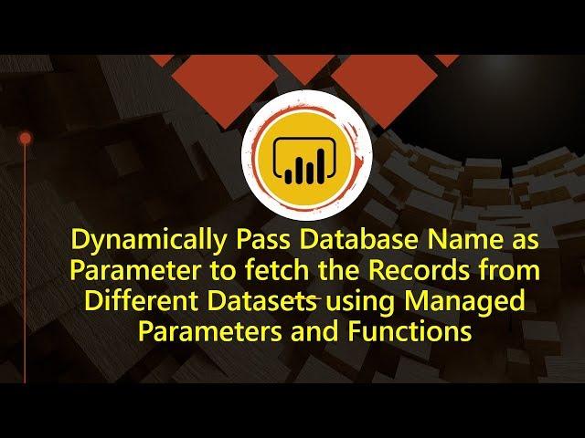 Dynamically Pass Database Name as Parameter to fetch the Records from Different databases