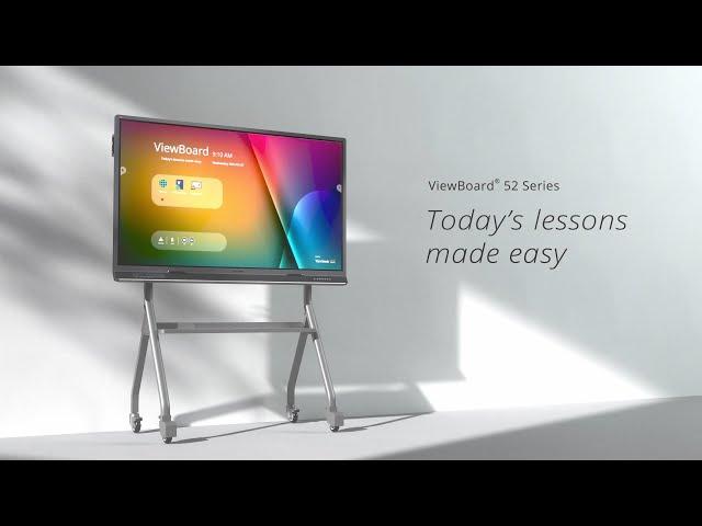 ViewSonic ViewBoard 52 Series Interactive Whiteboard | Today’s Lessons Made Easy