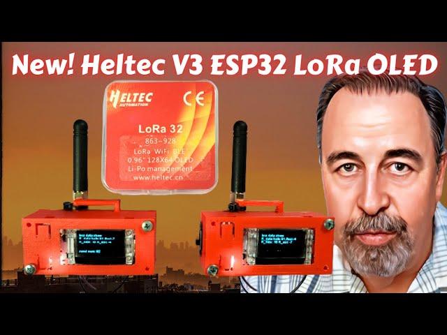 New! Heltec V3 ESP32 LoRa OLED Step By Step