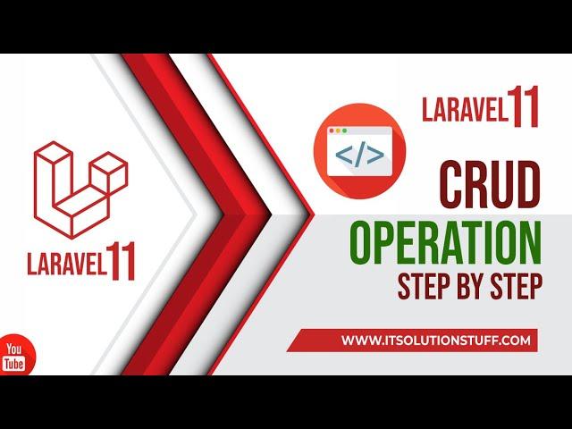 Laravel 11 CRUD Operation Tutorial for Beginners Step by Step