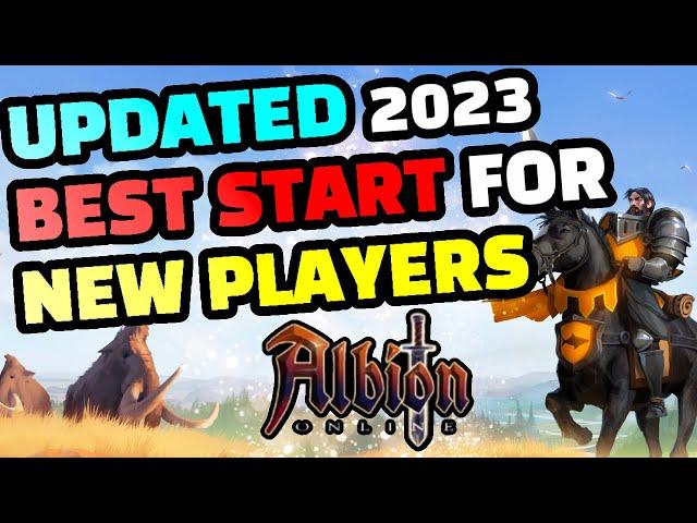 The BEST POSSIBLE START For New Players! Albion Online Beginners Guide 2023 Edition