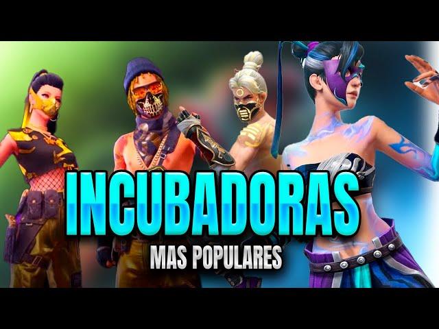 Las 7 Incubadoras más Populares de Free Fire