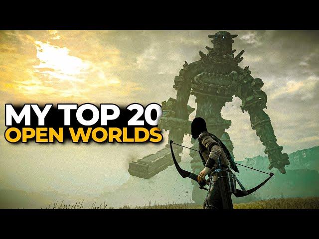 My 20 Favorite Open World Games After 30 Years of Gaming