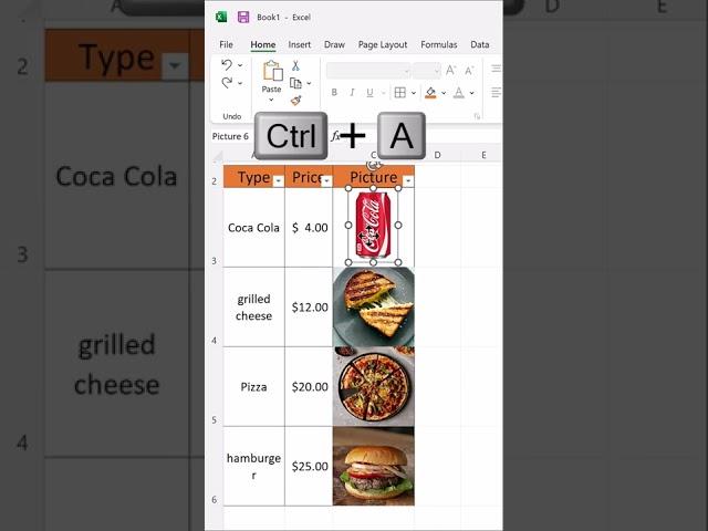 How to lock picture to cell in Excel | Excel Tips and tricks | #shorts