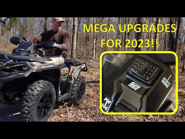 2023 Can Am XT 850 First ride & Mega Updates on this new ATV!