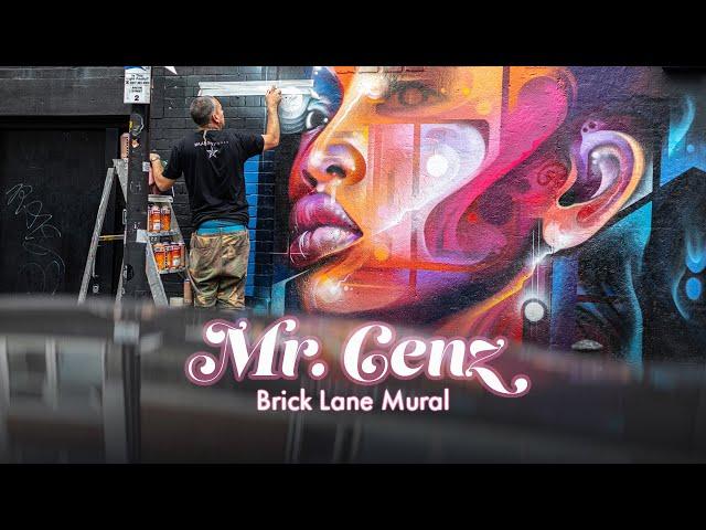 Brick Lane Street Art - Mr Cenz