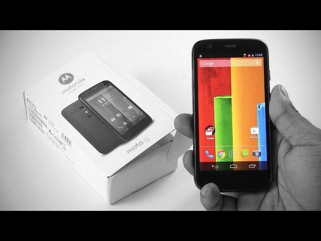 Moto G Unboxing & Hands On