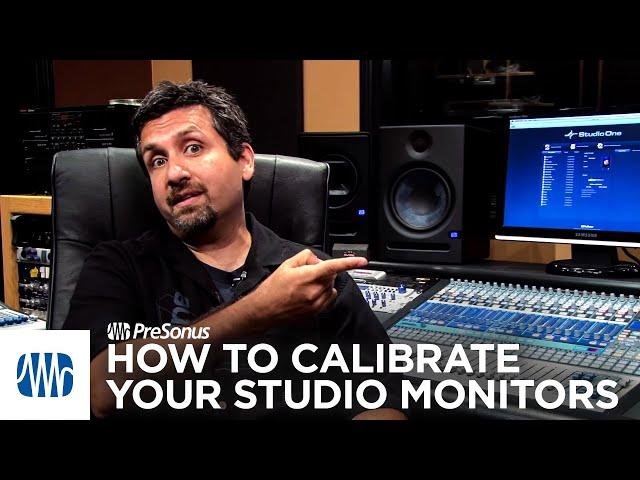 PreSonus—How to calibrate your studio monitors