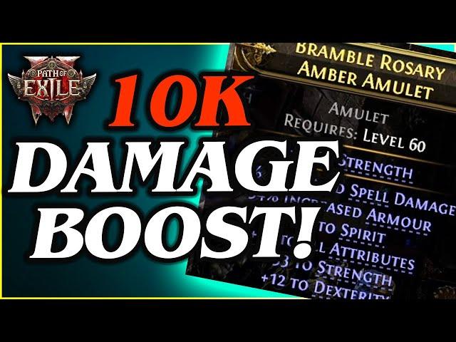 PoE2: This INSANE Amulet lead to 10K damage boost! (Warrior/Titan Build)