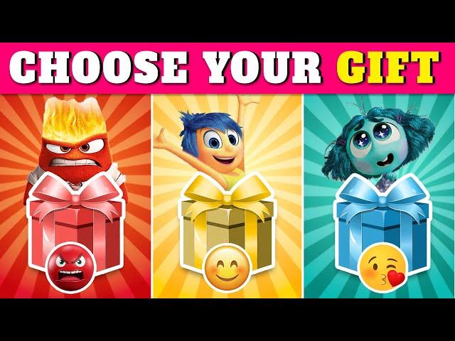 Choose Your Gift...! INSIDE OUT 2 EDITION  How Lucky Are You  Inside Out 2 Quiz