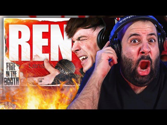 BEST Freestyle of the YEAR! REN - FIRE IN THE BOOTH  (REACTION!)