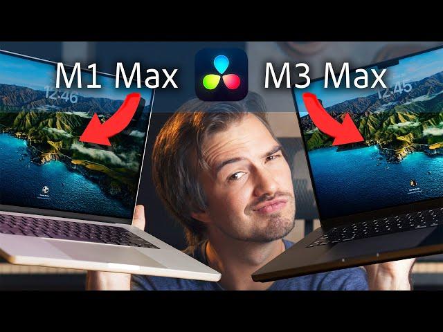 Video Editing Tests in DAVINCI RESOLVE | MacBook Pro 16 inch M1 Max VS M3 Max