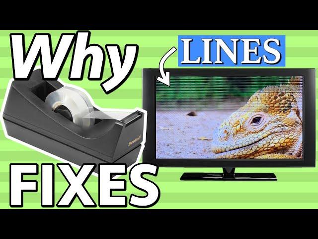 Repair Hack Explained | How to Fix TV Horizontal Lines - Part 2