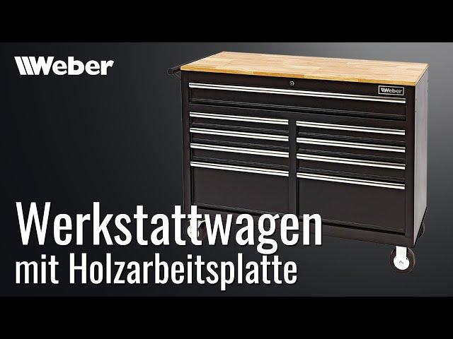 Der mobile Arbeitsplatz - Weber Mobiler Werkstattwagen