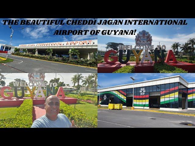 THE BEAUTIFUL CHEDDI JAGAN INTERNATIONAL AIRPORT OF GUYANA!